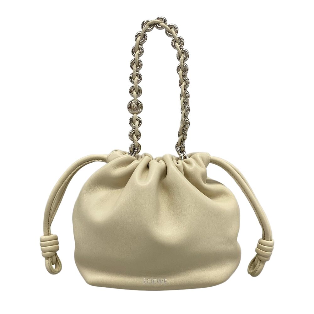 Loewe Flamenco Purse Mini Handbag A914CBPX03 Sea Salt (Light Beige)